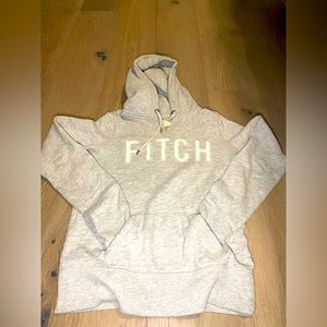 Abercrombie & Fitch Hoodie  gray large